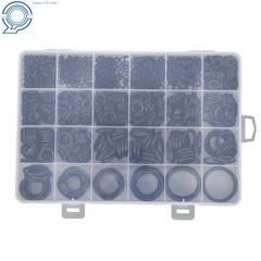 1020-Piece Nitrile Rubber O-Ring Assortment, 20 Sizes Resists Oil and Heat