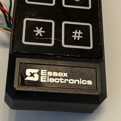 Essex Electronics K1-26I (205) All-In-One Access Control Keypad Black 12-Key 12V