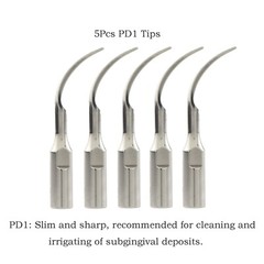 Woodpecker Dental Piezo Scaler Handpiece Tips G1 P1 GD1 PD1 HW-5L HD-7L DTE UDS