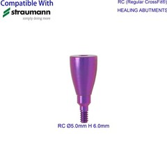 Dental Regular Closure Cover Cap Screws Healing Abutment fit ITI Straumann RC