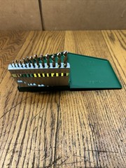 Vintage IRWIN Hanson Twist DRILL BIT SET HSS 13 Pc 1/16 – 1/4 Green Metal Case