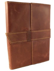 Leather Travel Journal Refillable Notebook Sketchbook Diary Men Women Kids Gift