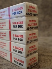Vintage (25-pk) 48-00-1022 Milwaukee 6T, 3/4″ SAWALL Blades 6″ OAL, NOS (BN37)