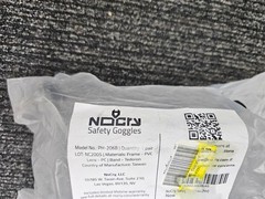 NO CRY Safety Goggles PH-206B Non-vented Clear PVC Lens