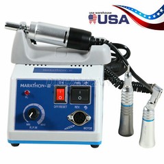 Dental Lab Marathon-III Micromotor N3 /Contra Angle Straight Handpiece E type st