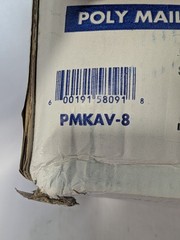 Case 200 Poly Mailers 24×24 White Heavy Duty Shipping Bags Envelopes #8 PMKAV-8