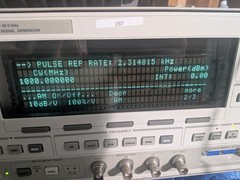 💪HP Agilent 83630B Signal Generator Cw/Sweeper Opt 8+1 NIST Cal’d! 26.5 Ghz 💪