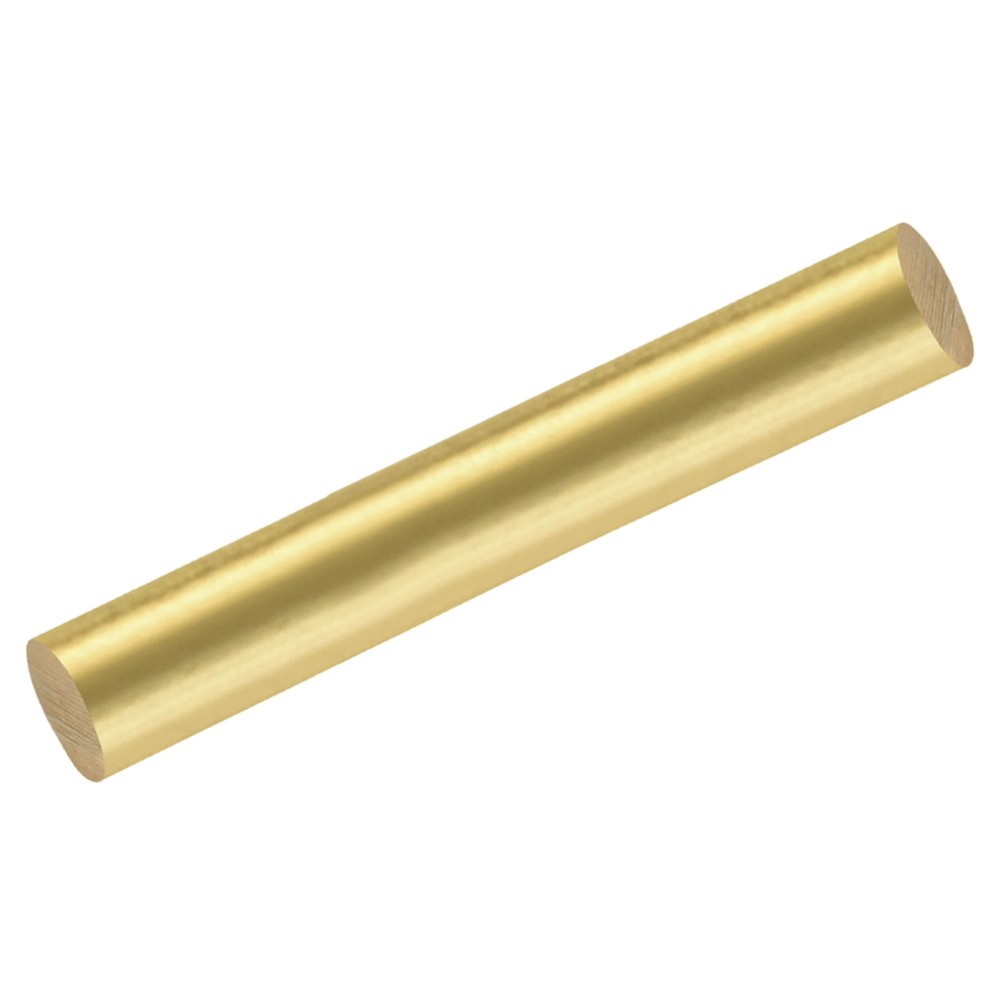 Brass Rods 13/16″ x 4″ Brass Solid Round Stock Lathe Bar
