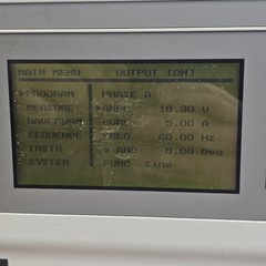 Elgar SW1750A AC Waveform Source 1750VA SmartWave GPIB Power Supply AS IS READ ⬇