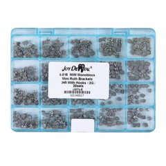 AZDENT Dental Ortho Monoblock Brackets Brace MBT/Roth Hooks Mini 345 20set/50set