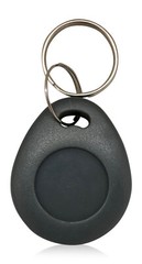100 RFID Proximity Key Fobs 26 Bit Wiegand H10301 Keyless 125 kHZ–Thick, Grey