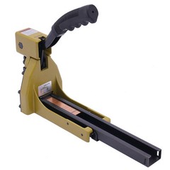 Manual Carton Stapler With 100 Staples Adjustable For Corrugated Boxes