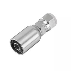 (12) New 3/8″ Hydraulic Hose End Fittings: 3/8″ I.D. Hose x 3/8″ JIC 37 ° Female