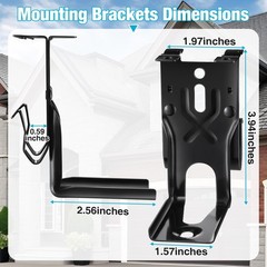 Ceoighe 4 Pcs Garage Door Sensors Bracket, Replacement for 41A5034 Safety…