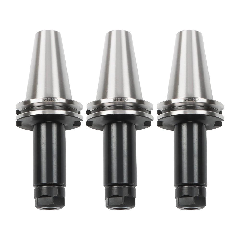 3 CAT40 ER16 Collet Chucks 4″ G6.3/15000RPM Balanced Tool Holder Set