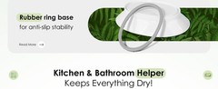 2-Pack Soap Dish with Drain Plastic Sponge Holder Easy Cleaning Soap Saver Tray