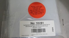 DJOIS Tarifold DVD Sleeves Orange Peel Finish with Closing Flap 100 Pack NEW