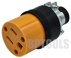 20pc Male & Female Extension Cord Replacement Electrical Plugs 15Amp 125V End