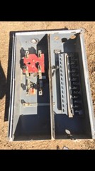 CHALLENGER DEAD FRONT COVER 125A MAX. 120/240V 12 SPC + 2 MAYN 14 RECONDITIONED