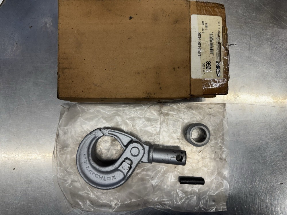 COLUMBUS MCKINNON Alloy LATCHLOK Lower Safety Latching Hook 1056 LODESTAR USA