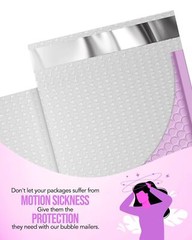 GSSUSA Bubble Mailers 6×10 Inches 100 Pack Size 6×9” Bubble Mailer Envelop