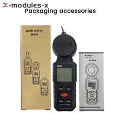 S8608 LCD Light Meter Digital Illuminance Meter Luxmeter Photometer 200000Lux