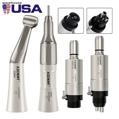 AZDENT Dental Slow Low Speed Handpiece Straight/Contra Angle/ Air Motor 2/4H