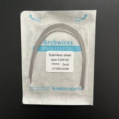 10Pcs Dental Orthodontic Arch Wire Stainles Steel Rectangular Ovoid/Nature Form