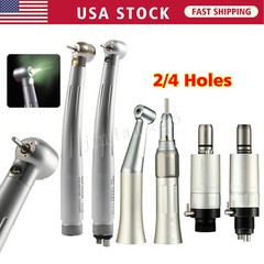 Self-power LED E-generator Dental High speed/ Low Speed Handpiece kit 2/4Hole