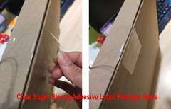 2.5X1.6 Inch Clear Waterproof Label Protectors for Essential Oil Bottle Labels a