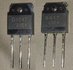 4Pcs 2Pair 2SB817 + 2SD1047 B817 + D1047 100W 12A 160V US Original
