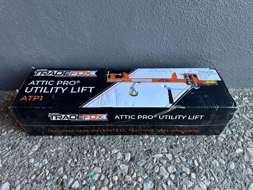 NEW – Supco Tradefox ATP1 Attic Utility Lift
