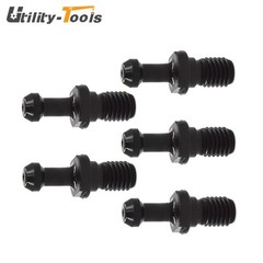 10Pcs CAT40 45° 0.589″ 5/8″-11″ Pull Stud Retention Knob Fits For HAAS TOSHIBA