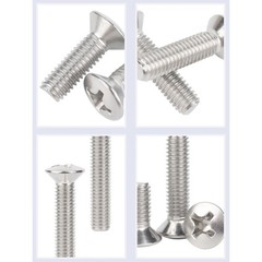 A2 Stainless Steel Raised Countersunk Phillips Screws M2~M6 Oval Head Bolt