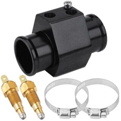 1.25 32MM RADIATOR HOSE ADAPTER DUAL 1/8 NPT PORT ELECTRIC FAN THERMOSTAT SWITCH