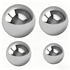 304 Stainless Steel Ball Dia 1mm-125mm High Precision Bearing Balls Smooth Ball