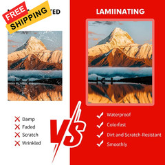 RAZCC Laminating Sheets, 500 Pack Clear Thermal Transparent