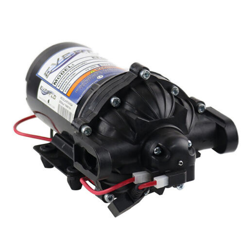 Everflo EF5500-QA 12-Volt Diaphragm Pump with Quick Attach Ports