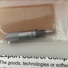 Mitutoyo 148-215 Miniature Micrometer Head, 0-5mm Spherical Face Japan – New