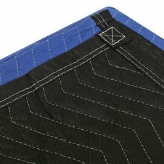 24 Pack Moving Blankets 80″ x 72″ Pro Economy Blue Heavy Duty Pro Shipping Pads