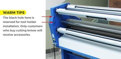 Full-auto 63″ Large Format Cold Laminator Laminating Machine with 4pcs trimmer
