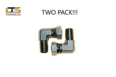 1/4″ Male Pipe NPT x 1/4″ Female Swivel NPSM 90° Adapter 1501-04-04 TWO PACK!!!