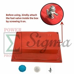 Fuel Tank 6.6Gal 25L For Westinghouse WH7500v WGen6000 6000/7500 Watts Generator