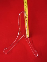 Large Acrylic Easel Stand for our Wood Display Cases