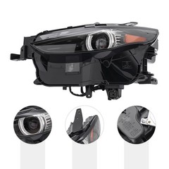 LED Headlight Assembly for 2020-2024 Mazda CX-30 Driver Left Side Non-Premium