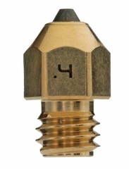 Diamondback Nozzles – MK8 Compatible – Polycrystalline Solid Diamond 0.4mm