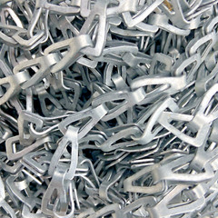 Columbus McKinnon Corp. #35 NO. 35 Steel Sash Chain Zinc Plated 100′ Ft 683454