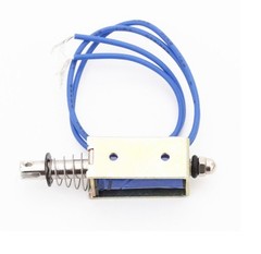 1PCS JF-0530B DC12V 300mA 5N/10mm Pull-Push-Type DC Solenoid Electromagnet CA