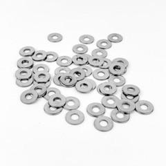 25 Pcs 1/4 Inch Stainless Steel Flat Washers Screws 304 Corrosion Resistant New