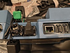 EXFO MAX-715B-M1-EA-RF 1310/1550 nm Fiber Optic Tester.